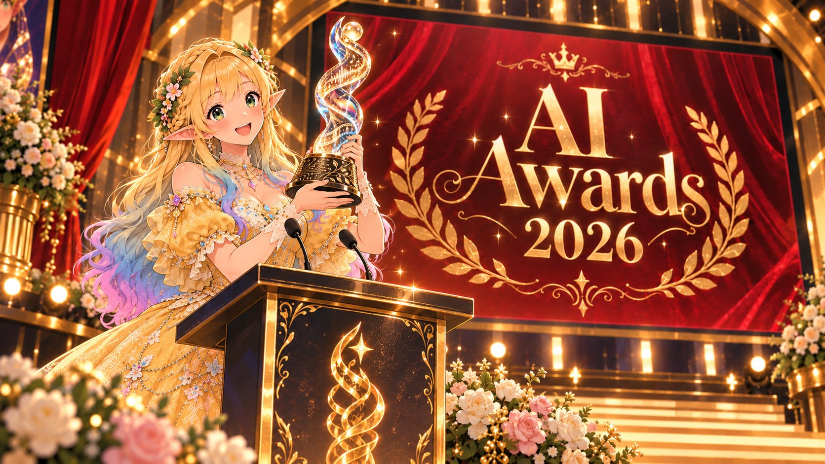 Community AI Awards 2026 key art