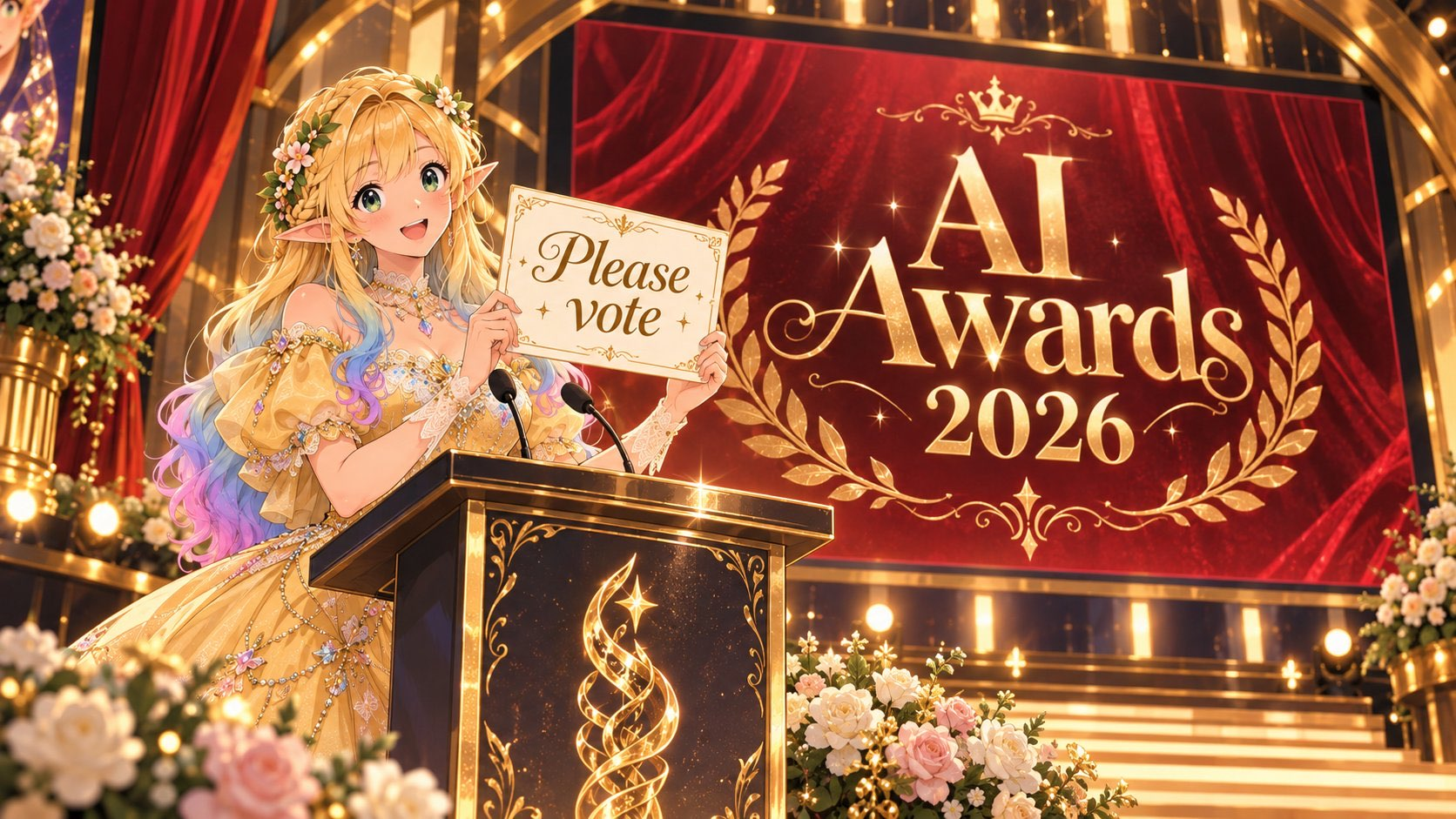 Community AI Awards 2026 key art